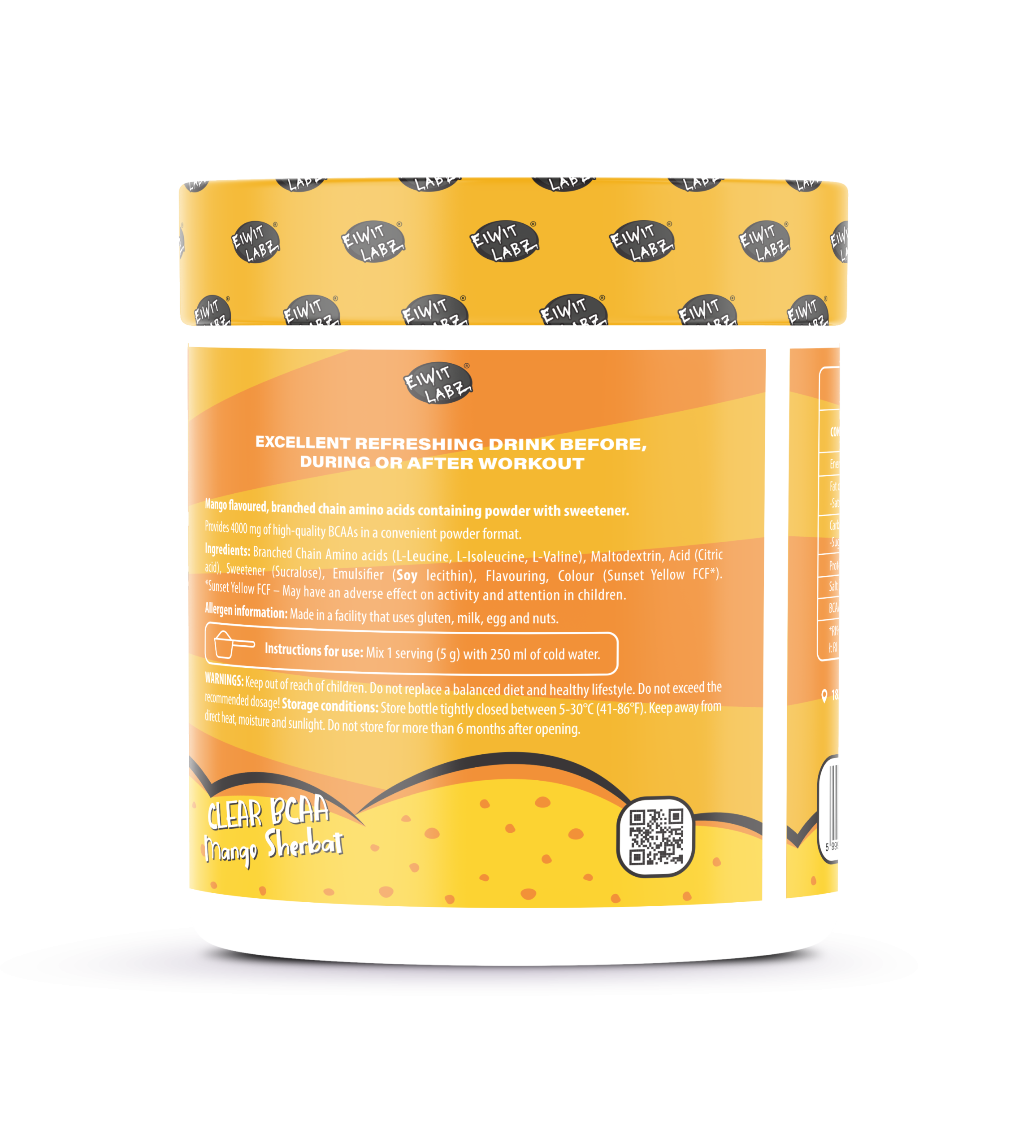 CLEAR BCAA INTRA WORKOUT MANGO - Image 3