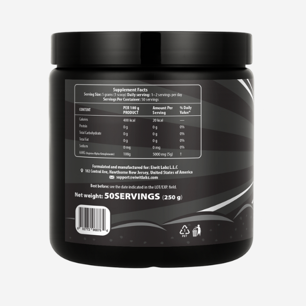 AAKG- Nitric Oxide & Performance Enhancer - Image 3