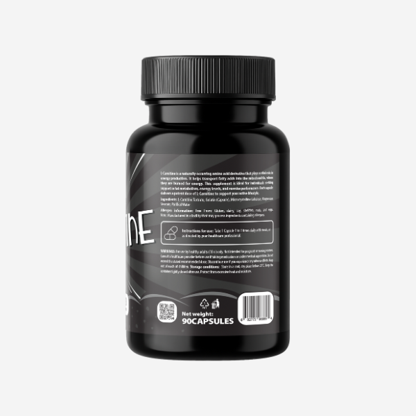 L-Carnitine Caps- Fat Metabolism Support - Image 3